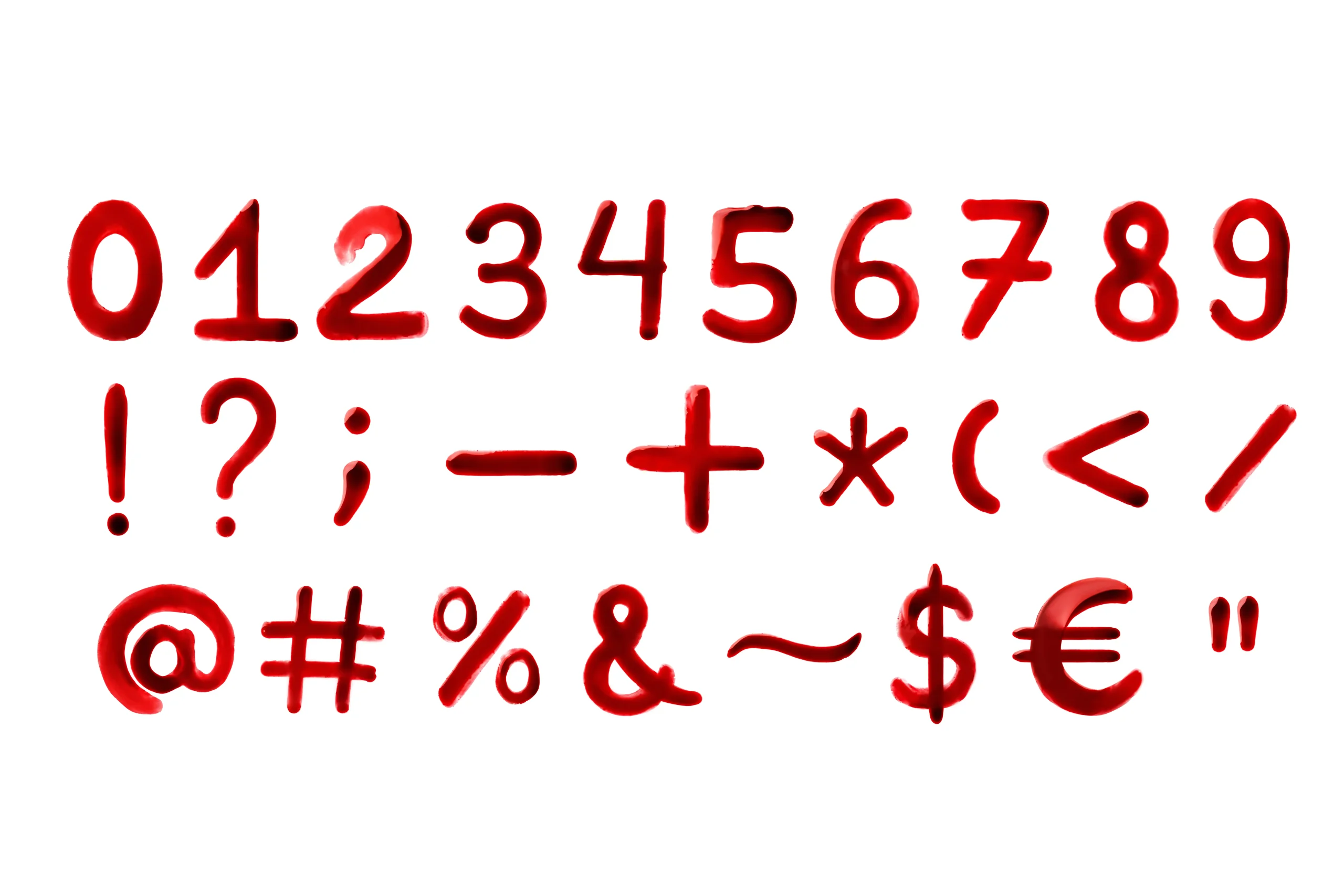 Mathematical symbols