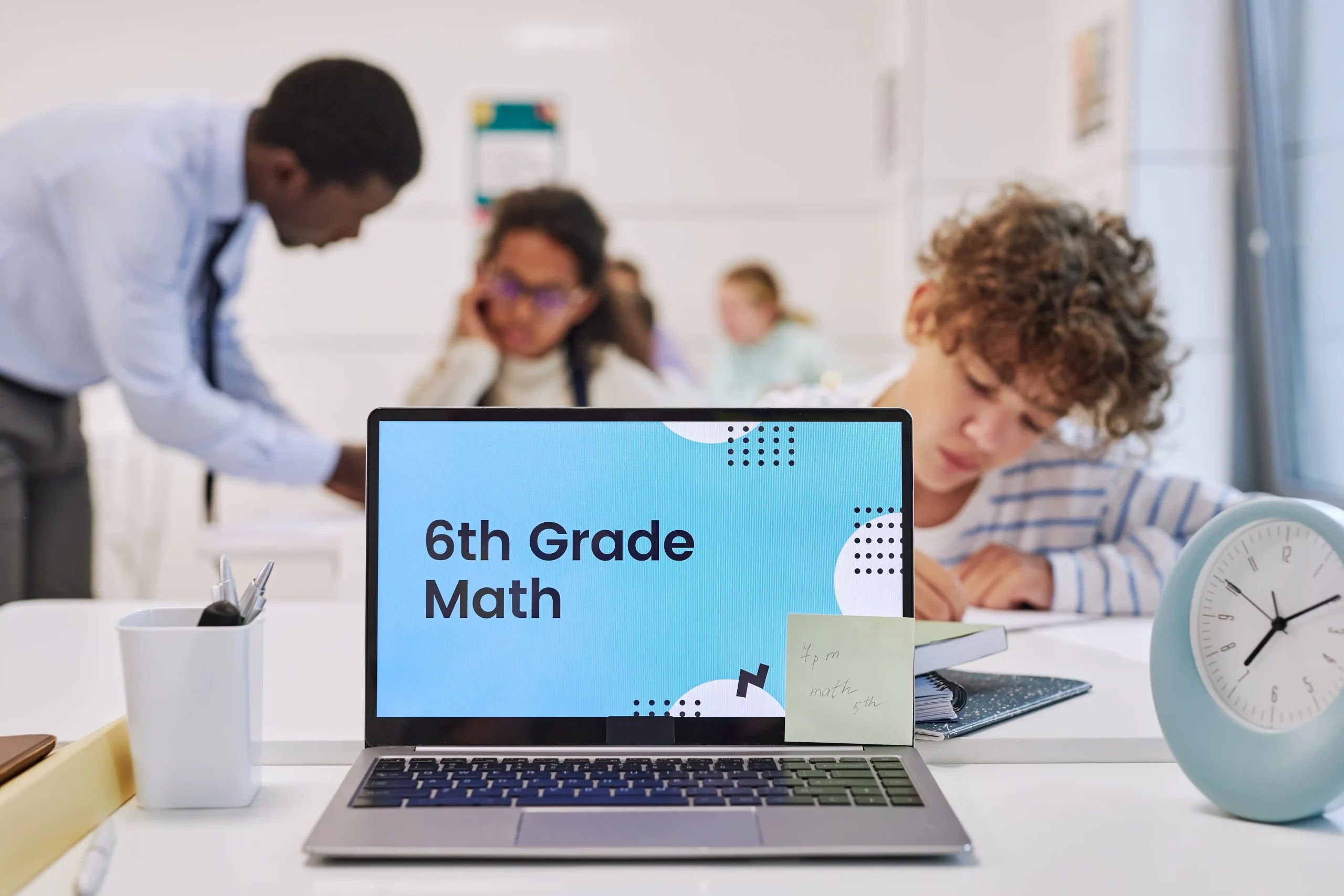 Sixth-grade mathematics